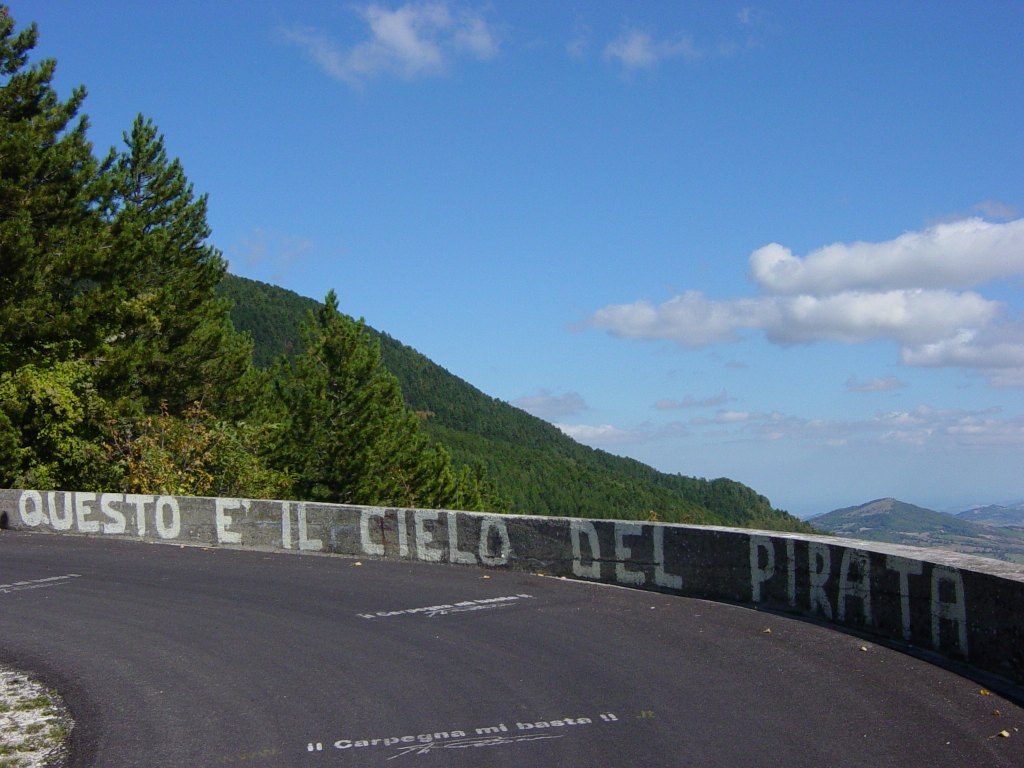 Svevo Pedivella Cippo Carpegna Pantani